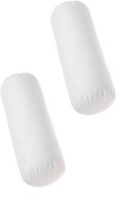 GKM Microfibre Abstract Bolster Pack of 2(White)