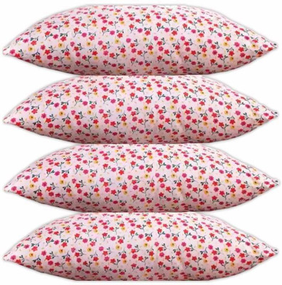 GOGA Polyester Fibre Sleeping Pillow Pack of 4 Abstract LUXURY(Multicolor)