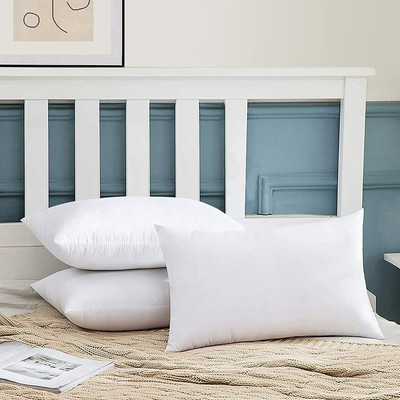 VJSTAR Microfibre Solid Sleeping Pillow Pack of 3(White)