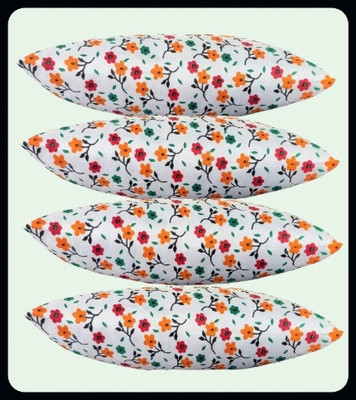 RUSHABH ENTERPRISE LUXURY Polyester Fibre Abstract Sleeping Pillow Pack of 1(Blue)