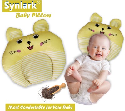 Synlark Pillow Mustard Seeds Toons & Characters Baby Pillow Pack of 1(Yelow)