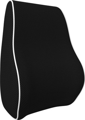 METRON Memory Foam Solid Chair Pad Pack of 1(Black)