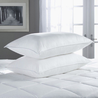 Changers Microfibre Sleeping Pillow Pack of 2 Solid(White)