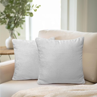ALYA HOME Luxuary And Fashion Microfibre Nature Body Pillow Pack of 2(White)