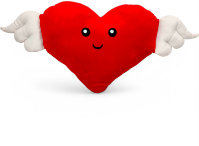 Yey Microfibre Solid Cushion Pack of 1(Red)