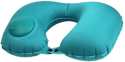 Agyvvt 1 Air Stripes Travel Pillow Pack of 1(Multicolor)