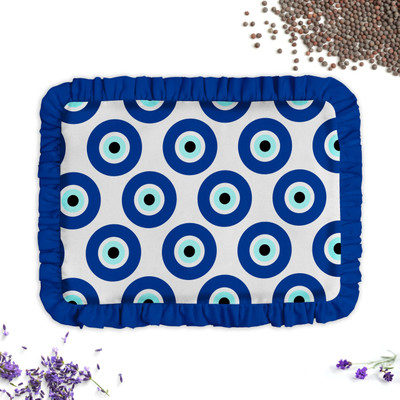 Baby of Mine Mustard Seeds Baby Pillow Pack of 1 Abstract(Circles)