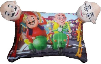 TURIYA Microfibre Baby Pillow Pack of 1 Toons & Characters(Red)