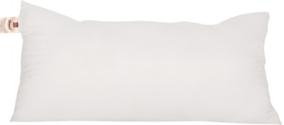 Home-The best is for you Microfibre Solid Body Pillow Pack of 1(White)