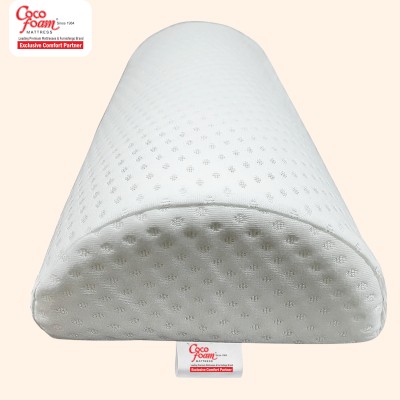 Cocofoam Memory Foam Solid Orthopaedic Pillow Pack of 1(White)