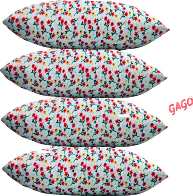 GAGO Polyester Fibre Sleeping Pillow Pack of 4 Abstract Luxury(Multicolor)