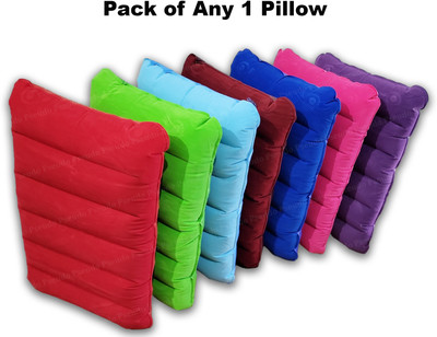 zobro Air Stripes Travel Pillow Pack of 1(Multicolor)