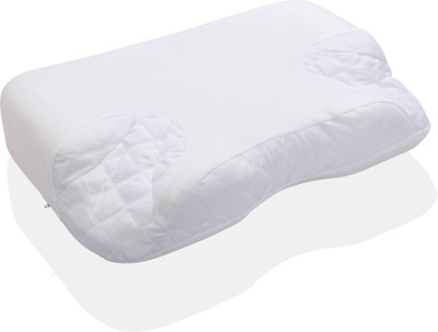 Renewa Memory Foam Solid Cushion Pack of 1(White)
