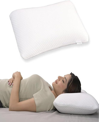 Flipkart SmartBuy Orthopedic Memory Foam Pillow Memory Foam Solid Orthopaedic Pillow Pack of 1(SFM-03)