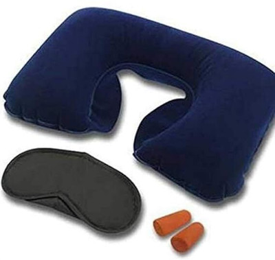 Sai Vetiver Roots Travel Pillow Pack of 1 Solid(Multicolor)