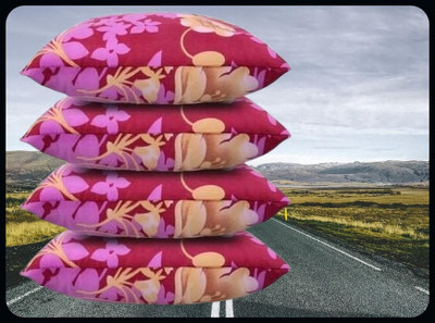 Urmila Creation LUXURY Cotton Floral Sleeping Pillow Pack of 4(Multicolor)