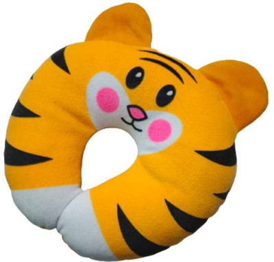 PE Fashion Microfibre Baby Pillow Pack of 1 Toons & Characters PANDA(Tiger yellow)
