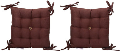 LINENWALAS Microfibre Solid Sleeping Pillow Pack of 1(Brown)