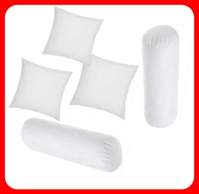 GTX Microfibre Solid Bolster Pack of 5(White)