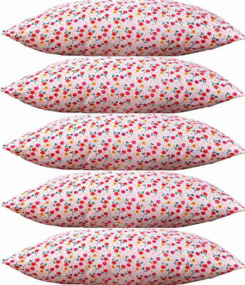 fulffystyl Microfibre Sleeping Pillow Pack of 5 Solid luxory(Multicolor)