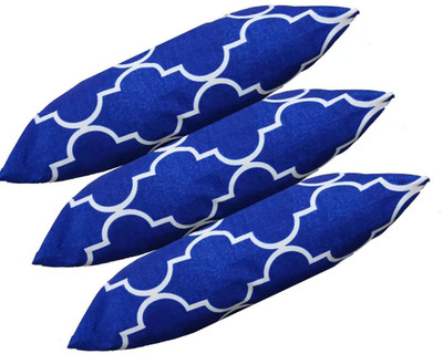 SANJU BROTHER Microfibre Abstract Sleeping Pillow Pack of 3(Blue)