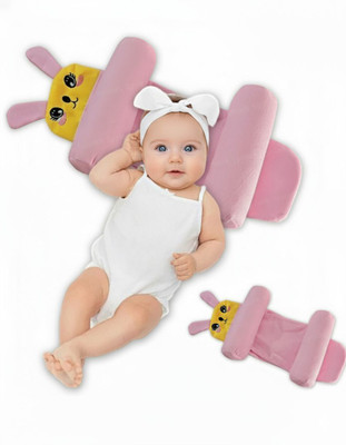 Girdhar Microfibre Sleeping Pillow Pack of 1 Smiley(Pink)