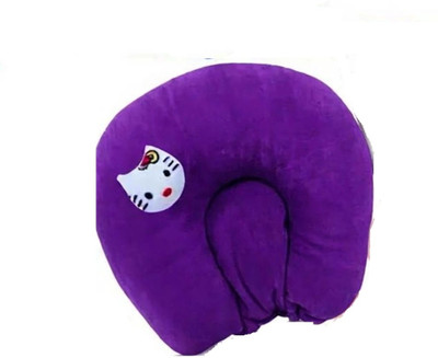 Omsurajiya Mustard Seeds Toons & Characters Baby Pillow Mustard Seeds Solid Baby Pillow Pack of 1(Purple)