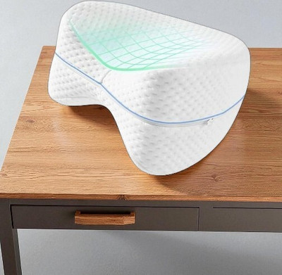 GEEO Microbeads Orthopaedic Pillow Pack of 1 Solid(White)