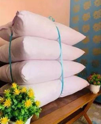 Urmila Creation Polyester Fibre Sleeping Pillow Pack of 4 Abstract LUXURY(White)