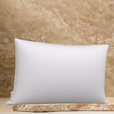 brightjex Microfibre Solid Sleeping Pillow Pack of 1(White)