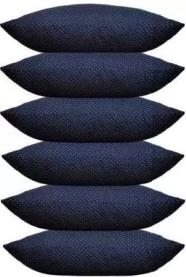 Navi collection Microfibre Abstract Sleeping Pillow Pack of 6(BLUE DOT)
