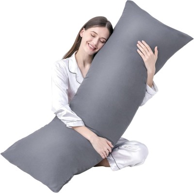 Foodie Puppies Polyester Fibre Nature Pregnancy Pillow Pack of 1(Grey)