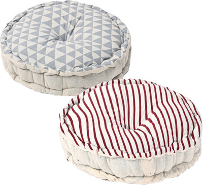 KUBER INDUSTRIES Microfibre Solid Chair Pad Pack of 2(Maroon, Grey)