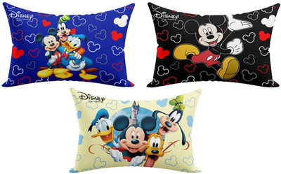 KUBER INDUSTRIES Microfibre Sleeping Pillow Pack of 3 Solid(Multicolor)