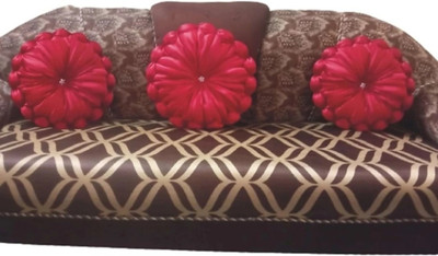 GTX Decorative Microfibre Solid Cushion Pack of 3(Red)