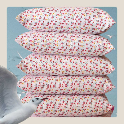 vyomfit Microfibre Sleeping Pillow Pack of 6 Abstract(Purple,Red,Blue)