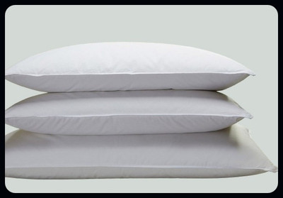 JAYOG ENTERPRISE Luxury Cotton Solid Sleeping Pillow Pack of 3(White)