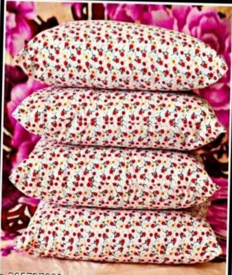 Urmila Creation LUXURY Polyester Fibre Abstract Sleeping Pillow Pack of 4(Printed)