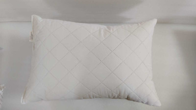 SLEEPY FEEL Microfibre Sleeping Pillow Pack of 1 Solid Soft Lightweight(White(43*68CM))