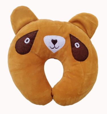 Ducudu luxury Polyester Fibre Toons & Characters Baby Pillow Pack of 1(Brown)