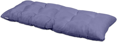 Vargottam Polyester Fibre Solid Chair Pad Pack of 1(Purple)