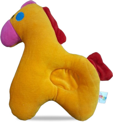 Chinmay Kids Microfibre Toons & Characters Baby Pillow Pack of 1(Yellow)