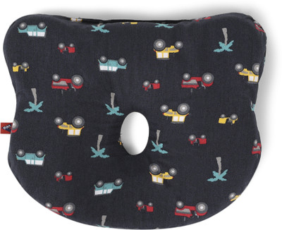 VEA Memory Foam Solid Baby Pillow Pack of 1(Navy)