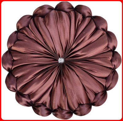 GTX Microfibre Solid Cushion Pack of 1(Brown)