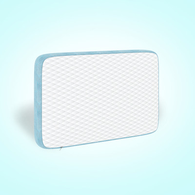 Flipkart SmartBuy Memory Foam Solid Sleeping Pillow Pack of 1(sf-4 no liti Sky5412)
