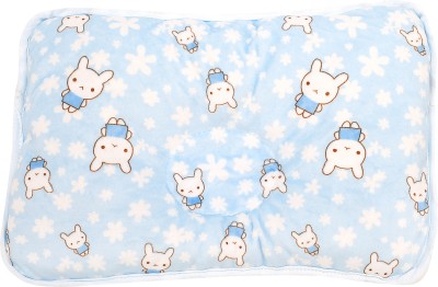 Baby Moo comfortable Polyester Fibre Toons & Characters Baby Pillow Pack of 1(Blue)