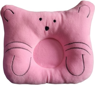 jatinenterprise Polyester Fibre Animals Baby Pillow Pack of 1(Pink)