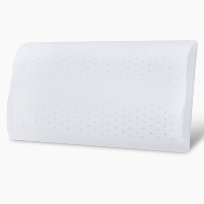 Twinkido Memory Foam Solid Sleeping Pillow Pack of 1(Grey)