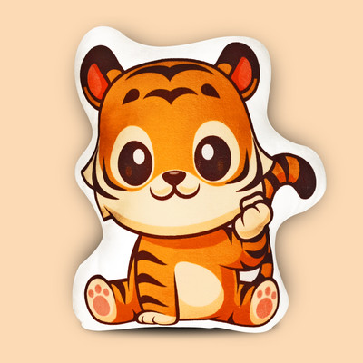 Avirons Microfibre Baby Pillow Pack of 1 Animals Pillow(Multicolor)