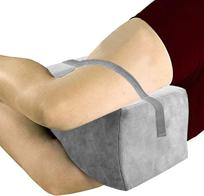 KUBER INDUSTRIES Memory Foam Solid Orthopaedic Pillow Pack of 1(Grey)